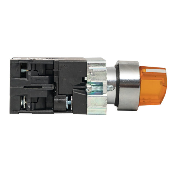 Купить Переключатель BD33 3P c желтой подсветкой 24В NO EKF PROxima