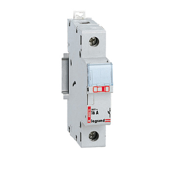 Legrand Держатель плавких вставок 1P 10х38 500В 005808 Legrand Держатель плавких вставок 1P 10х38 500В 005808