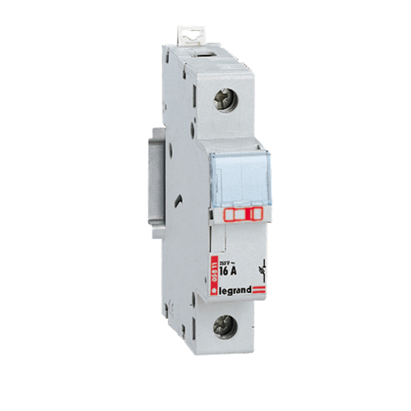 Legrand Держатель плавких вставок 1P 10х38 500В 005808 Legrand Держатель плавких вставок 1P 10х38 500В 005808