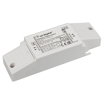 Arlight Блок питания ARJ-20-PFC-TRIAC-A (20W, 350-500mA) (IP20 Пластик, 5 лет) 026048