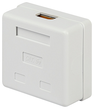 ЭРА Компьютерная розетка ЭРА RJ-45 категория 5е неэкранированная 2-порта 30 штук