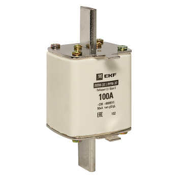 EKF PROxima Плавкая вставка ППН-37 400/100А габарит 2