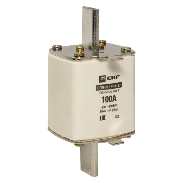 EKF PROxima Плавкая вставка ППН-37 400/100А габарит 2