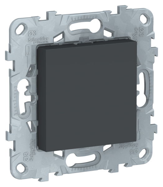 Купить SE Unica New Антрацит Заглушка 45х45 NU586654