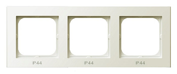 Ospel Sonata Бежевый Рамка 3-ая для выключатель IP-44 RH-3R/27