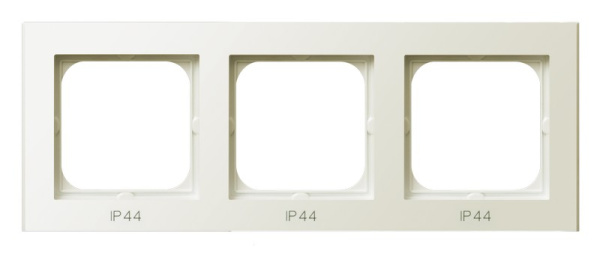 Ospel Sonata Бежевый Рамка 3-ая для выключатель IP-44 RH-3R/27