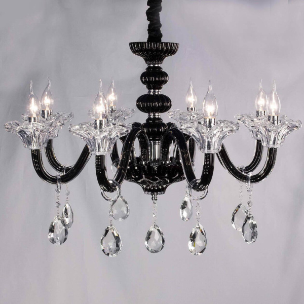 Купить Citilux CL351183 Ирида Черн+Прозр Светильник Люстра