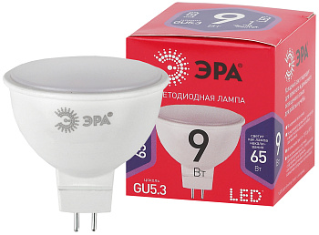 ЭРА LED MR16-9W-865-GU5.3 R (диод, софит, 9Вт, хол, GU5.3)