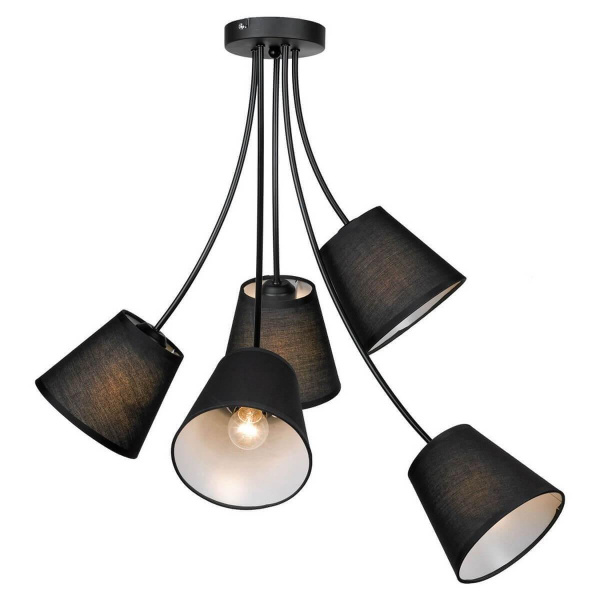 Lussole Комплект GRLSP-8266 (Светильник LSP-8266, Лампа светодиодная E27 5 шт.)