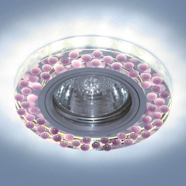 Купить Elektrostandard 2194 MR16 / Светильник встраиваемый SL/VL зеркальный/фиолетовый a036818