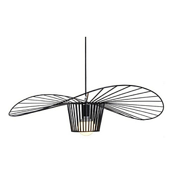 Kink Light 07696-100,19 Подвес СТРОУ черный d100 h150 Е27 1*40W