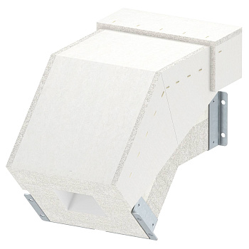 OBO Bettermann Вертикальная угловая секция 45° нисходящая 7214858