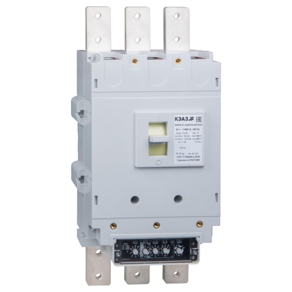 КЭАЗ Выключатель автоматический ВА55-41-330010-400А-690AC-УХЛ3