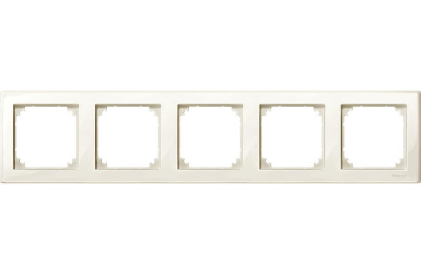 Купить SE Merten SM M-Smart Беж глянец Рамка 5-ая MTN478544