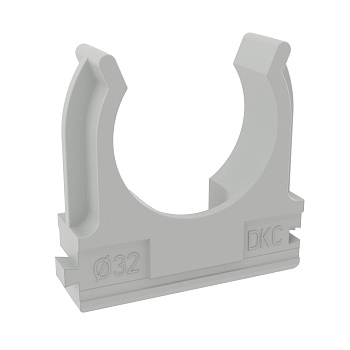 DKC Держатель с защелкой, д.32мм, в упаковках по 5шт.