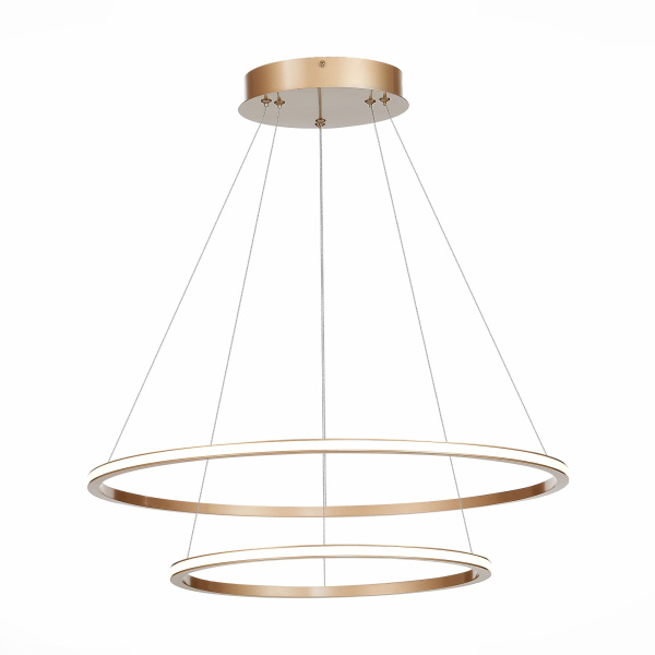 ST LUCE  ST604.243.56 Светильник подвесной Золотистый/Белый LED 1*56W 4000K