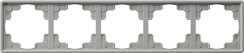 Gira S-Color Серый Рамка 5-ая 021542