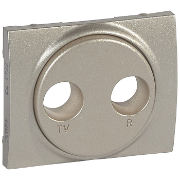 Legrand Galea Life Титан Накладка TV-FM розетки 771472