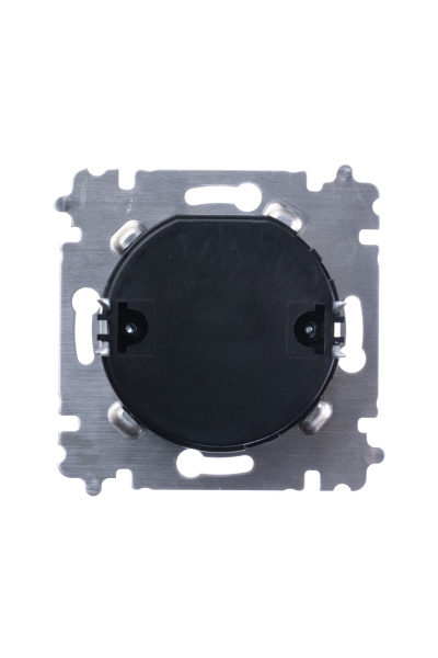 Купить ABB EPJ Levit слоновая кость / белый Терморегулятор универсальный, с поворотной ручкой, 16A, слоновая кость/белый 2CHH920003A6017