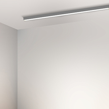 H-LINE 50 C 28W 3000K 2112lm Ra80 220V IP20 (1-10V) / Светильник LED, 995мм (накладной) (Briaton) СЕРЫЙ 011C-28W3K-995GR DIM