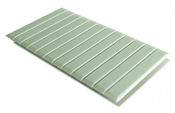 Dekraft Заглушка для фальшпанели электрощитов на 6 модулей СЕРАЯ ЗП-101