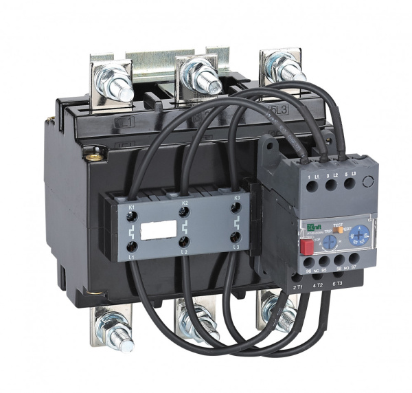 Dekraft Реле тепловое для контакторов 225А-630А 350А-480А РТ-02