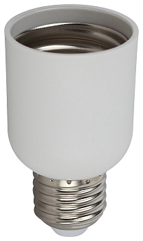 ЭРА E27-E40 Белый Переходник E27-E40