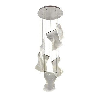 Kink Light 08035-6A,02 Подвес ЛИОРА хром d55 h300 Led 6*10W (4000К)