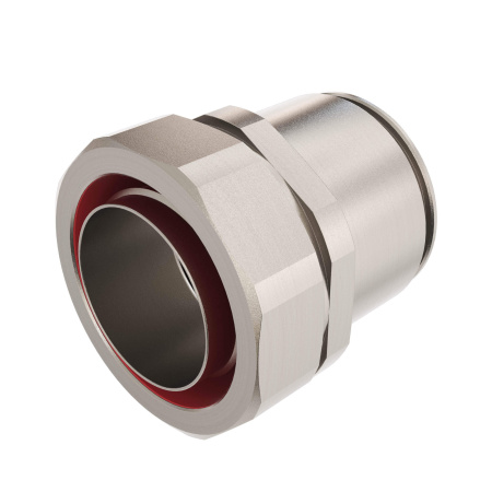 Купить DKC Муфта металлорукав DN 40-жесткая труба д.40мм, IP66/IP67, никелированная латунь