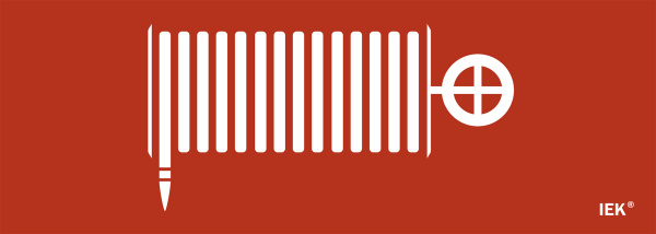 IEK Этикетка самокл. 280х100мм "Пож. кран"