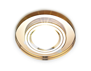 Ambrella Встраиваемый потолочный точечный светильник 8060 BR коричневый MR16 D90 mm