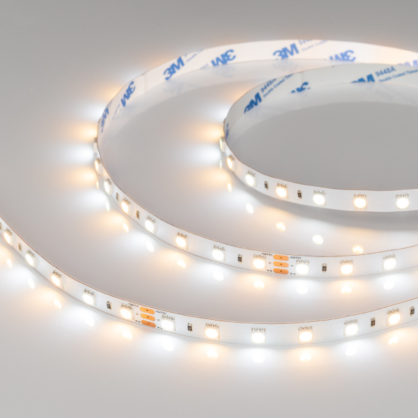 Купить Arlight Светодиодная лента RT 6-5000 24V White-MIX 2x (5060, 60 LED/m, LUX) (14.4 Вт/м, IP20) 025213