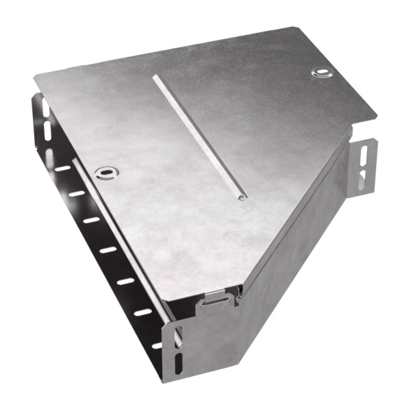 Промрукав Переходник левый с крышкой Стандарт 400х200х80 PR16.0683