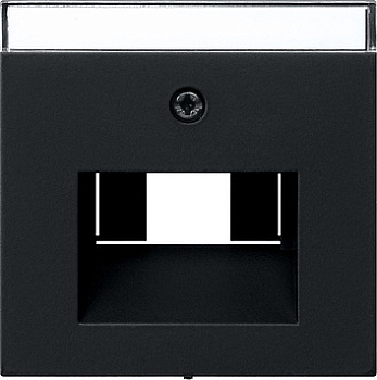 Gira Накладка 50*50 мм для розеток UAE/IAE с полем для надписи 0284005