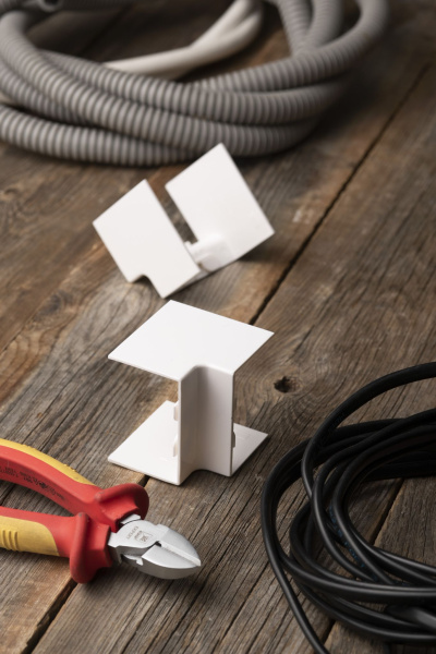 Купить EKF PROxima Угол внутренний (60х40) (4 шт) Plast Белый