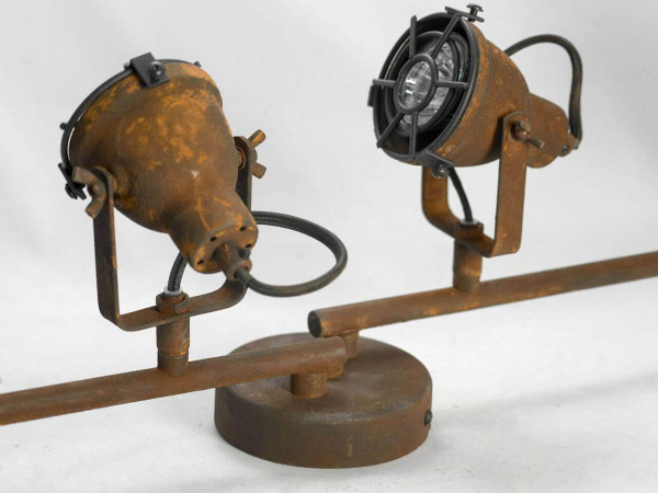 Купить Lussole LOFT Металл Коричневый /  Металл Светильник настенно-потолочный GU10 5,5W GRLSP-9803