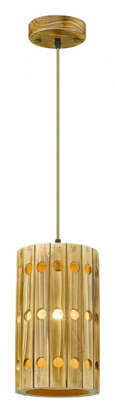 VELANTE 542-706-01 Подвес Дуб/Дуб E27 1*40W