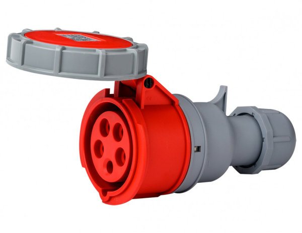 Dekraft Розетка перен. 3Р+РЕ+N 16А 380В IP67 РП-103