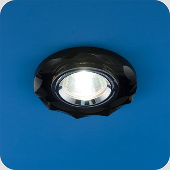 Italmac Bohemia 51 22 71  Светильник из стела серое зеркало MR 16