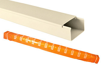 TDM Кабель-канал 40х25 слоновая кость (40м) SQ0402-0508