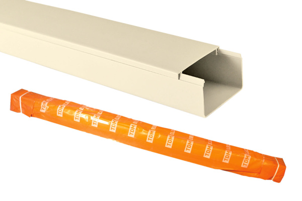 TDM Кабель-канал 40х25 слоновая кость (40м) SQ0402-0508