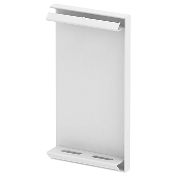 OBO Bettermann Заглушка торцевая кабель-канала Rapid 80, 70x130 мм, сталь белый 6277270