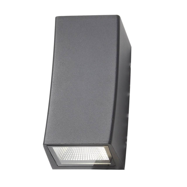 Купить ST Luce SL088.421.02 Светильник уличный настенный Черный кварцевый LED 2*5W