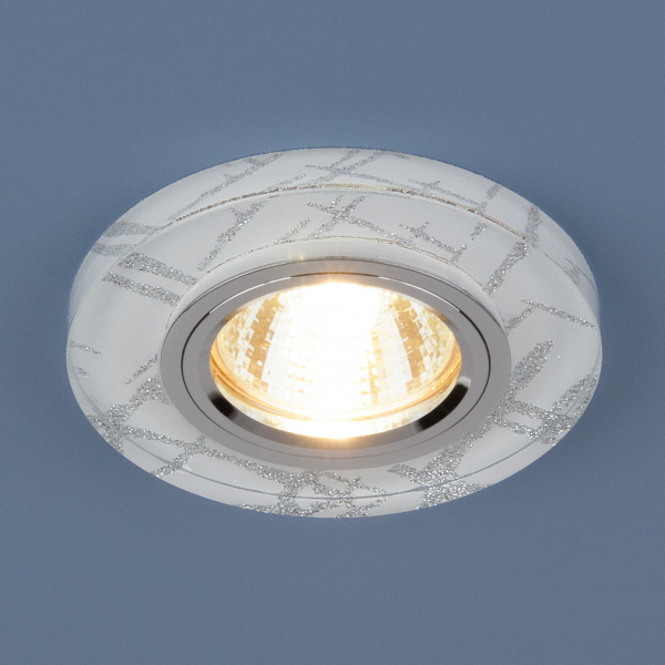 Elektrostandard 8371 MR16 WH/SL / Светильник встраиваемый белый/серебро a031515 Купить Elektrostandard 8371 MR16 WH/SL / Светильник встраиваемый белый/серебро a031515
