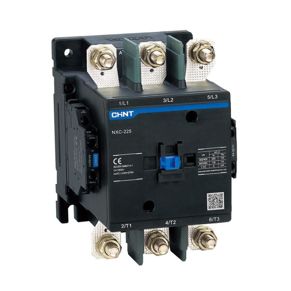 CHINT Контактор NXC-225 225A 380В/АС3 2НО+2НЗ 50Гц (R)