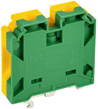 IEK Колодка клеммная CTS-PEN земля монтаж неск. напр. 35мм2
