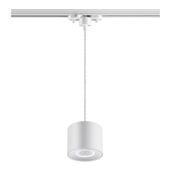 Novotech 358795 PORT NT21 068 белый Однофазный трековый светодиодный светильник, длина провода 1.2м IP20 LED 15W 4000K 1600Лм 110-265V BIND
