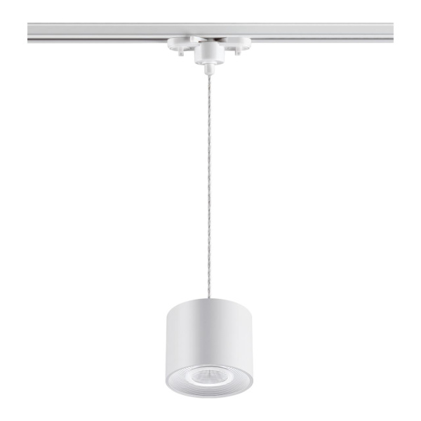 Novotech 358795 PORT NT21 068 белый Однофазный трековый светодиодный светильник, длина провода 1.2м IP20 LED 15W 4000K 1600Лм 110-265V BIND