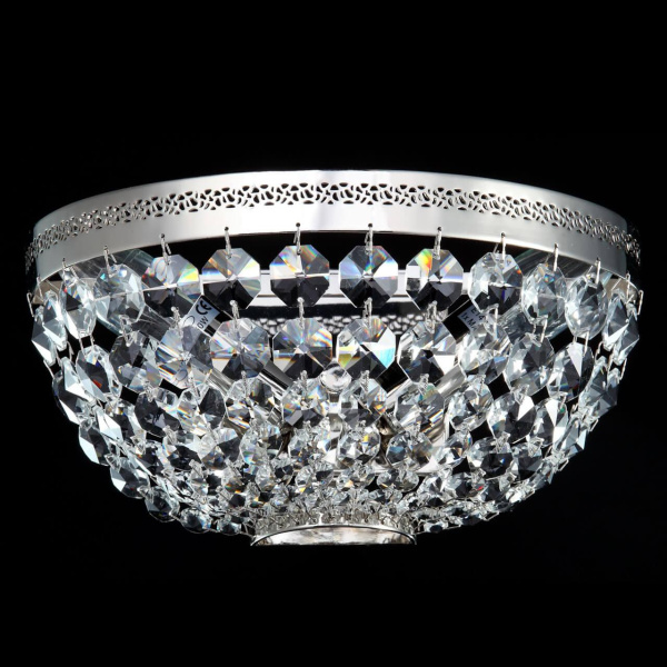 Купить Maytoni Royal Classic Ottilia Никель Бра 2xE14 60W DIA700-WL-02-N