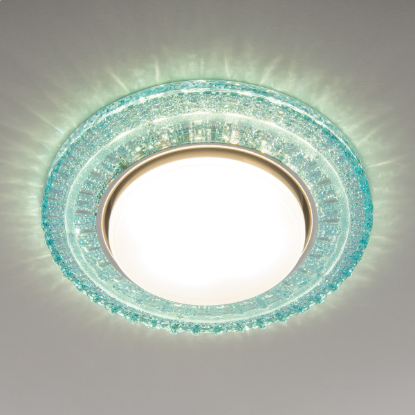 Elektrostandard 3028 GX53 TF тиффани Точечный светильникик a043180